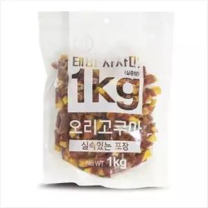 [PET] 오리고구마 Tabby 테비사사미 실속포장 1kg