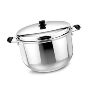 찜냄비 살림템 지벤 곰솥 스텐 삼중바닥 찜솥 키친아트 요리도구 28cm