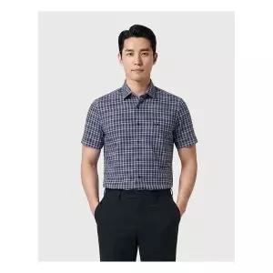 [인디안] 잔체크 반팔셔츠_MITNS3M3211 3446113