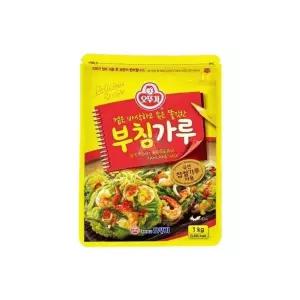 오뚜기 바삭한 식자재 튀김 고소한 다목적 부침가루 부침가루 1kg 1개