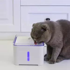 2.0L 사각 펫 강아지물그릇 음수기 자동급수기 고양이