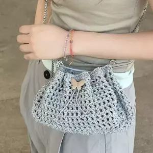 가방 크로스백 DIY 만들기 키트 뜨개실 취미생활 패키지 핸드메이드