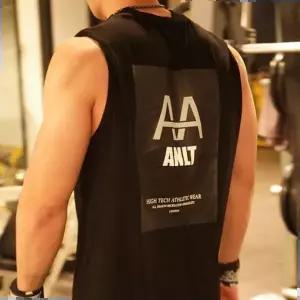 헬스복 ANLT 노멀 블랙 헬스 나시티 운동복