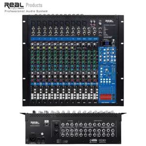 REAL 오디오믹서/16CH/FX/이펙트/팬텀파워/DMX-1642