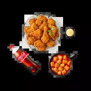 [bhc] 커링클+가래떡 떡볶이+콜라1.25L