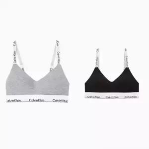 [매장정품] 캘빈클라인 CALVIN KLEIN Underwear 여성 모던 코튼 후크 앤 아이 브라렛 2종 택1 (QF8504AD-P7