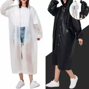 EVA 레인코트 비옷 남녀공용 성인용 레인코트
