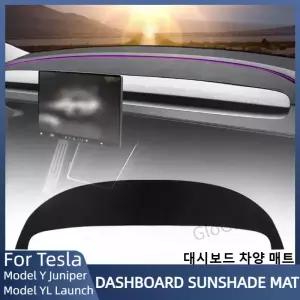 Dashboard iUV Mat Cover For Model Y Juniper/ YL Launch 2026 Center Console Sunshade tor Pad Car