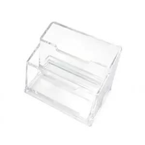 [아우트66]아크릴 명함꽂이 홀더 2단 NC-02 110x65x70mm
