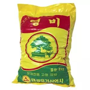 분재전용 고형유박 비료 웃거름 퇴비 8kg 유박거름 유기질비료