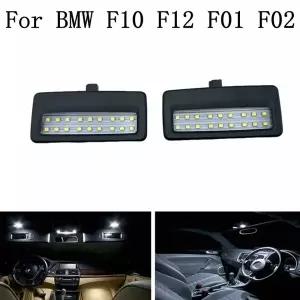BMW 호환 F10 F01 750Li 760Li F07 F06 F11 F02 F03 F04 F12 F13 F18 용 18SMD LED 차량 루프 선바이저 미