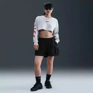 매장정품 나이키 HV2619 010 바지 스포츠웨어 미드라이즈 루즈 5인치 카고 쇼