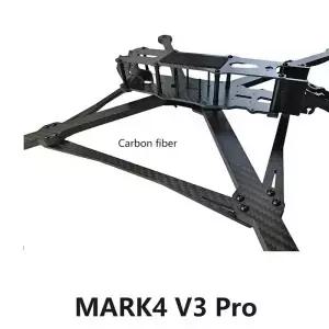 MARK4 V3 Pro FPV 프리스타일 쿼드콥터 트래버서용 8 암이 있는 13인치 570 탄소 섬유 드론 랙 프레임 키트