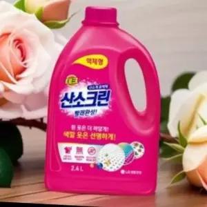 액체형 세제 표백제 세탁세제 산소크린