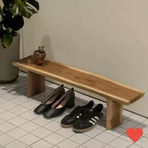 수납선반 다용도 주방 원목 받침대 티크우드 선반 90cm