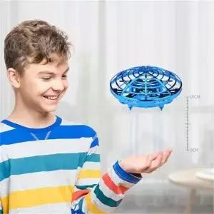 Rc Quaopter 비행 헬리콥터 매직 핸드 UFO 볼 항공기 감지 미니 드론 합금 자동차 모델 컬렉션