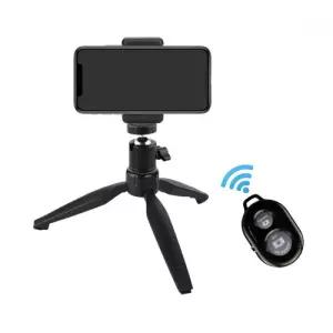 SMJ SM-3038 미러리스 카메라 볼헤드 스마트폰리모콘세트 유튜브 미니삼각대