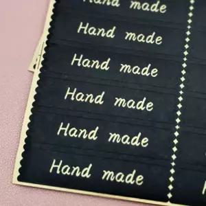 포장스티커 핸드메이드 hand made 스티커 블랙