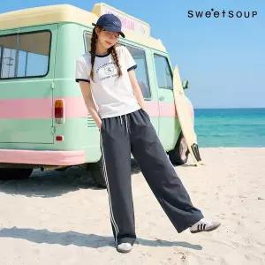(SOUP) 트랙 밴딩 투라인 팬츠 (WC4LPE1)