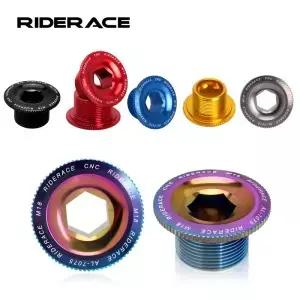 자전거 크랭크 암 고정 볼트 셋 너트 알루미늄 합금 MTB 커버 스크류 캡 M18 M20 Shimano
