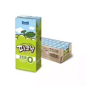 매일유업 피크닉 청포도 제로 200ml 24입 1개