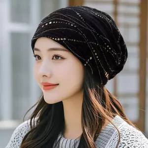 [QNWH8XD8_66]비니 항암두건 스타일 데일리 헤어캡