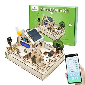 Keyestudio ESP32 스마트 농장 키트 Arduino Scratch 3.0 그래픽 프로그래밍 용 ESP32 보드가있는 IOT 키트