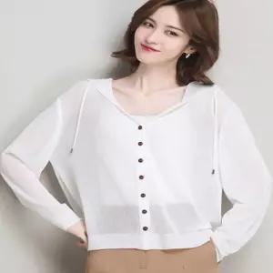 후드 코디 여성 여름 얇은 봄 긴팔 겨울 가을 가디건 30대 [mADA5D0]