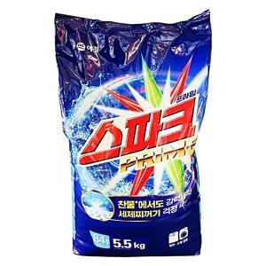 사무 5.5kg 프라임 용품 데일리 필수템 세탁세제 문구 오피스 애경 스파크 디포