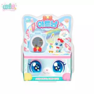 아트 테마 고양이 미니 피규어 취미 장식 소품