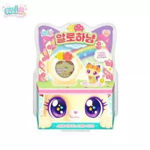 휴양  고양이 미니 피규어 인테리어 장식품