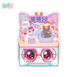 스마트 고양이 테마 미니 피규어 귀여운 장식 소품