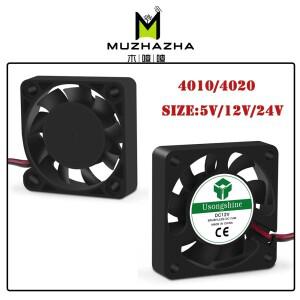 DC 5V/12V/24V 컴퓨터 CPU 쿨러 미니 냉각 팬 40MM 40x40x10mm/40x40x20mm ender 3 CR10 3D 프린터 용 소형