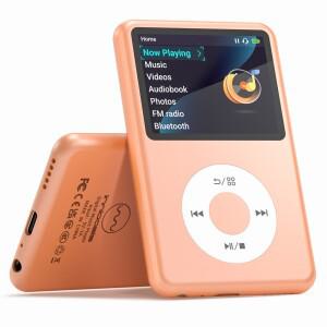 INNIOASIS 128GB Mp3 플레이어 블루투스 비디오 Hifi 아이팟 터치 키 워크맨이 포함된 휴대용 음악