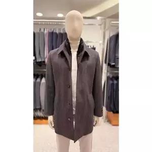 [NS홈쇼핑][타임월드]바쏘 F/W 차콜 천연모피 모 혼방 하프코트 BSZ4CJ34ACH[35709664]