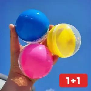 뽑기캡슐 파티 행사 이벤트 경품 반투명 뽑기통 오락 75mm