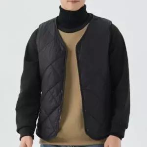 [하프클럽/다잇템]남성 퀼팅 패딩 FW 포근한 퍼내피 베스트