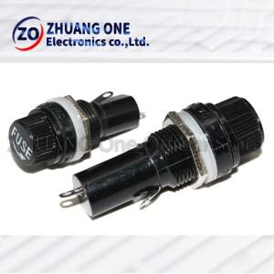 5개/몫 5x20mm 6x30mm 유리 퓨즈 하우징 5x20 6x30 보험 패널 마운트 홀더 용 튜브 소켓