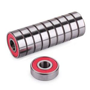 스쿠터 롱보드 및 스케이트보드용 Z-FIRST PRECISION 608 RS ABEC 9 베어링