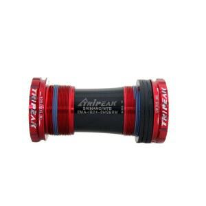 트리피크 하단 브래킷 BSA /ITA /C60 /CR1 /T47 24MM 시마노 할로우테크 II 로드 /MTB 크랭크셋용 스틸 베어링 트렉 자이언트 전문화 캐니언 캠파뇰로 프레임과 호환되는 나사산 BB