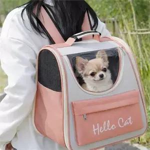 강아지 이동가방 고양이 휴대용 백팩 반려동물 이동가방 외출