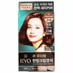 새치크림 우아채 3회분 려 커피브라운염색 멋내기 6C-커피브라운