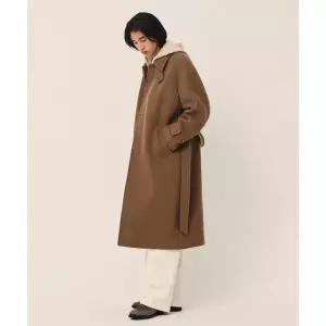 매장정품 키뮤어 KIIMUIR [WOOL 80] 울리치 발마칸 로브코트_샌드 KBDWUCL004SN 306814
