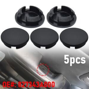 현대 IX35 투손 IX 기아용 5PCS 827343 A000 자동차 도어 당김 핸들 클립 커버 나사 고무 트림 캡 액세서리