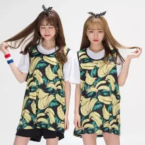 지금 필요한 2컬러바나나나시 바나나나시 남여공용 2color 커플비치웨어