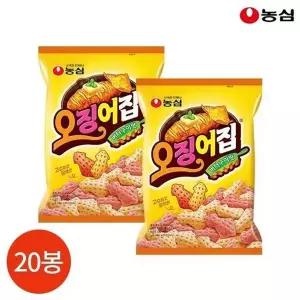 농심 오징어집 버터구이맛 78g x 20봉 (10512852)