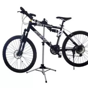 자전거정비스탠드 자전거 MTB 거치대 접이식 폼나는 삼발이 스탠드형