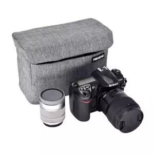 미러리스 DSLR 카메라 휴대용 보관 가방 파우치 케이스 렌즈