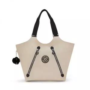 [백화점 정품] 키플링 KIPLING 토트백 뉴시슬리 Back to Beige H