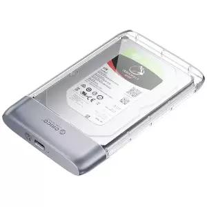 오리코 2.5형 SATA전용 SSD HDD C타입 USB3.1 외장 케이스 TX25C3